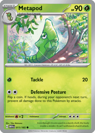 Metapod Reverse - 151