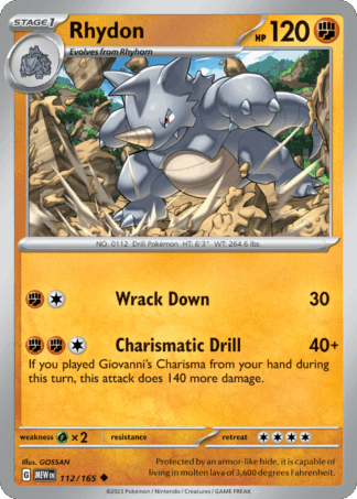 Rhydon Reverse - 151