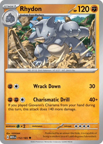 Rhydon Reverse - 151