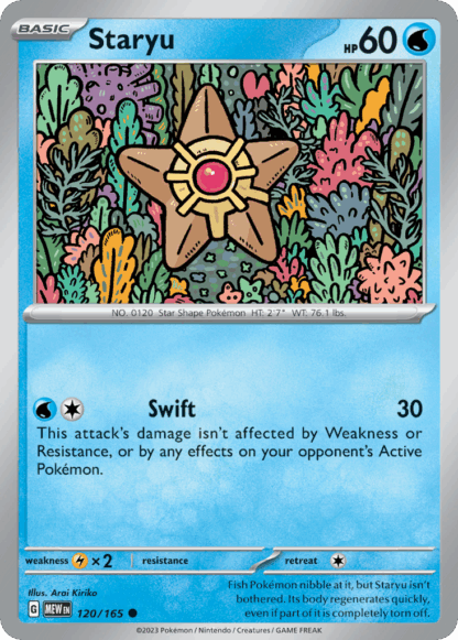 Staryu Reverse - 151
