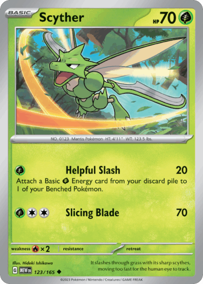 Scyther Reverse - 151