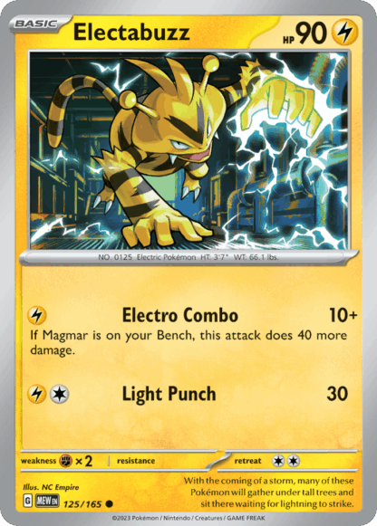 Electabuzz Reverse - 151