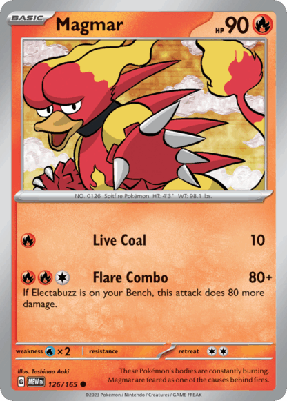 Magmar Reverse - 151