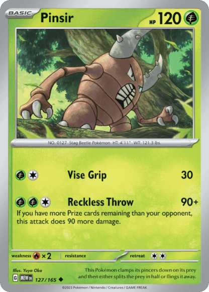 Pinsir Reverse - 151