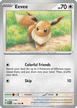Eevee Reverse - 151