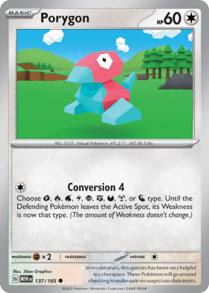 Porygon Reverse - 151