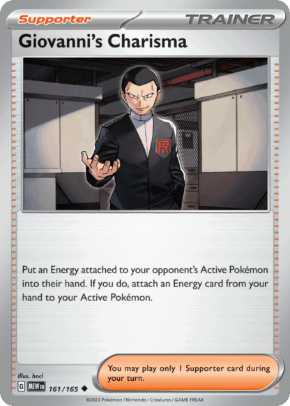 Giovanni's Charisma Reverse - 151