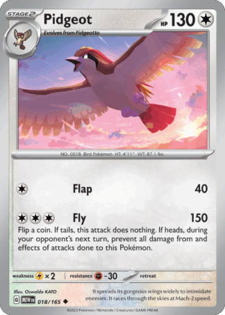 Pidgeot Reverse - 151