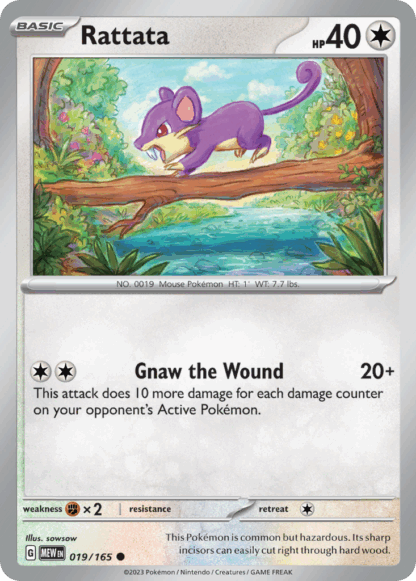Rattata Reverse - 151