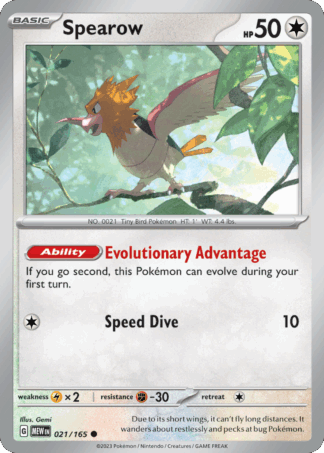 Spearow Reverse - 151
