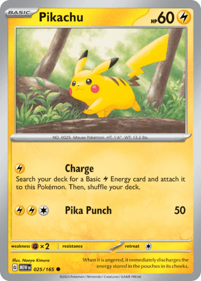 Pikachu Reverse - 151