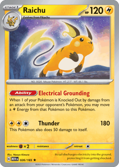 Raichu Reverse - 151