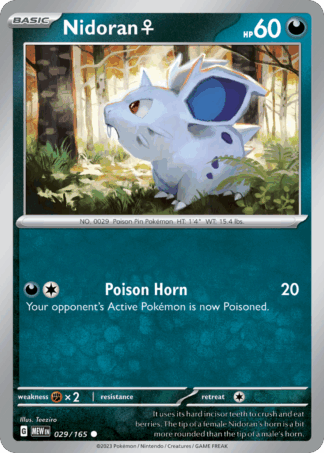 Nidoran ♀ Reverse - 151