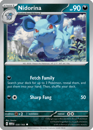 Nidorina Reverse - 151