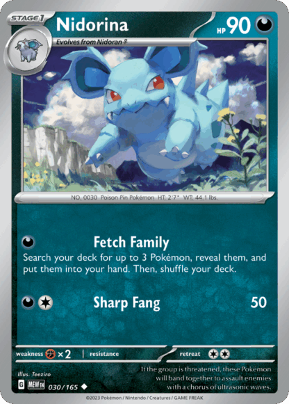 Nidorina Reverse - 151
