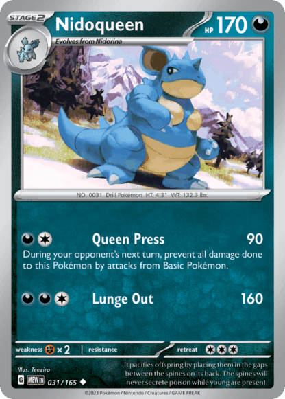 Nidoqueen Reverse - 151