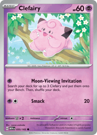 Clefairy Reverse - 151