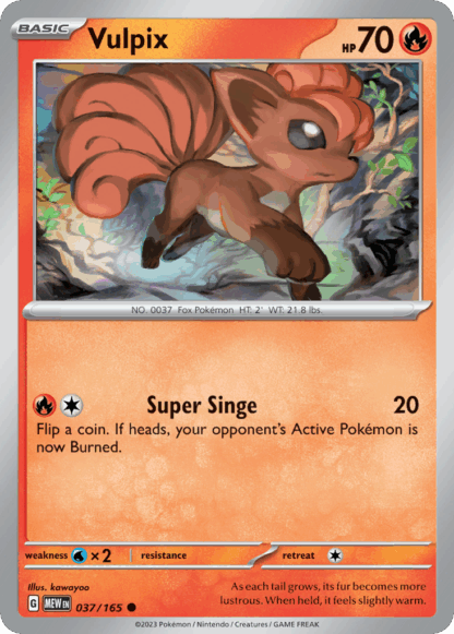 Vulpix Reverse - 151