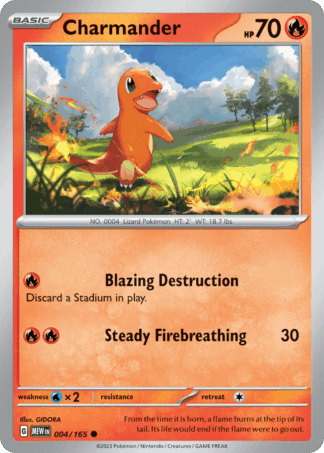 Charmander Reverse - 151