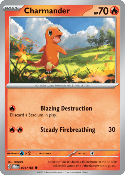 Charmander Reverse - 151