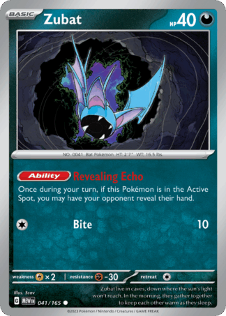 Zubat Reverse - 151