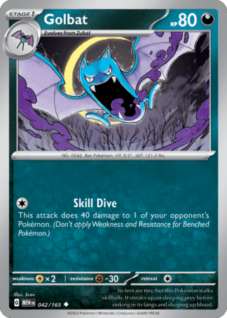 Golbat Reverse - 151