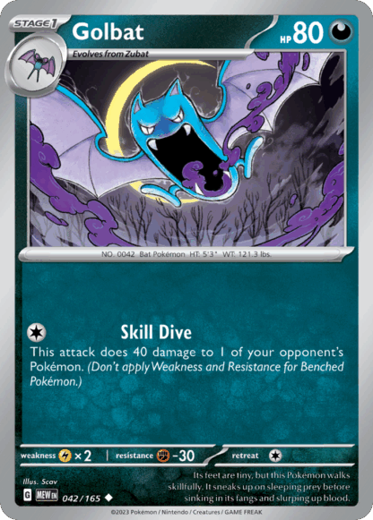 Golbat Reverse - 151