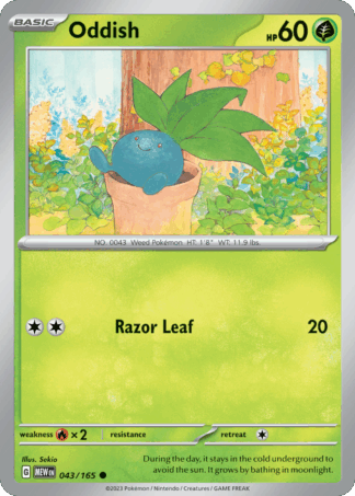 Oddish Reverse - 151