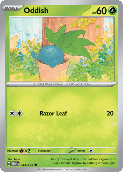 Oddish Reverse - 151