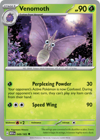 Venomoth Reverse - 151