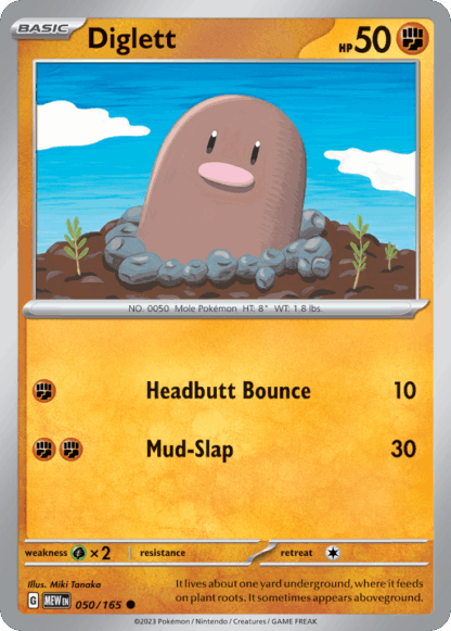Diglett Reverse - 151