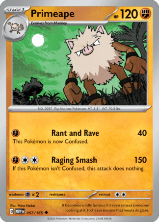Primeape Reverse - 151