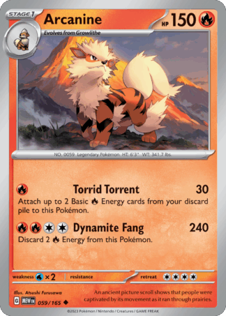 Arcanine Reverse - 151