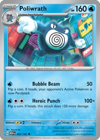 Poliwrath Reverse - 151