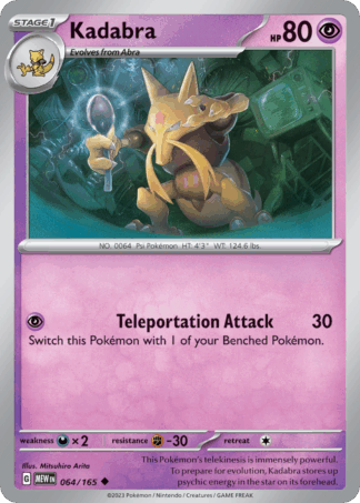 Kadabra Reverse - 151