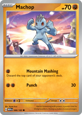 Machop Reverse - 151