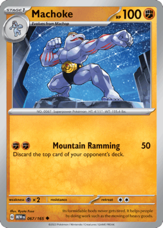 Machoke Reverse - 151