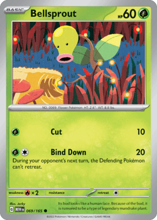Bellsprout Reverse - 151
