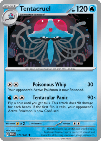 Tentacruel Reverse - 151