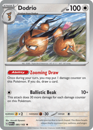 Dodrio Reverse - 151