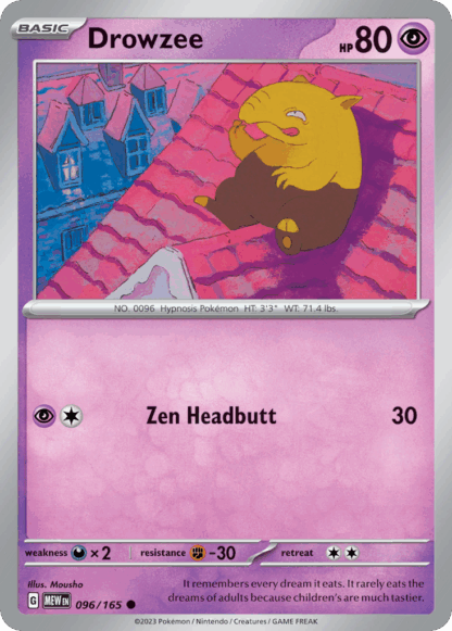 Drowzee Reverse - 151