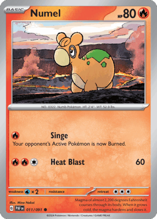 Numel Reverse - Paldean Fates