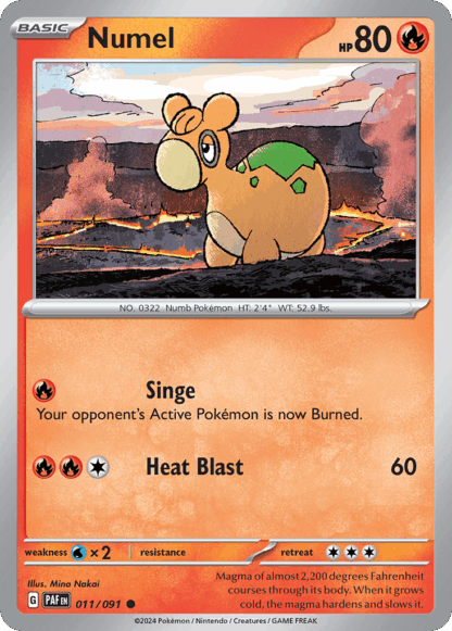 Numel Reverse - Paldean Fates