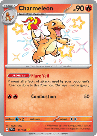 Charmeleon - Paldean Fates