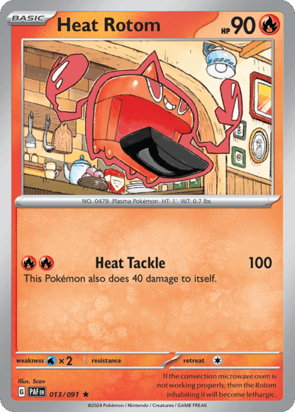 Heat Rotom - Paldean Fates