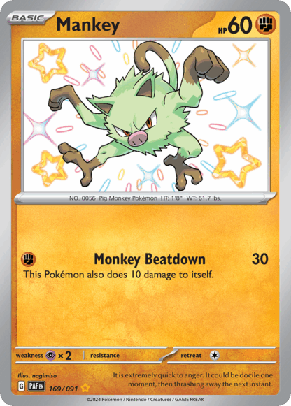 Mankey - Paldean Fates