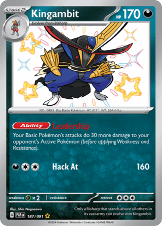 Kingambit - Paldean Fates