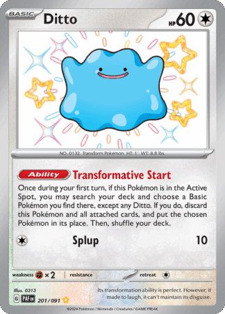 Ditto - Paldean Fates