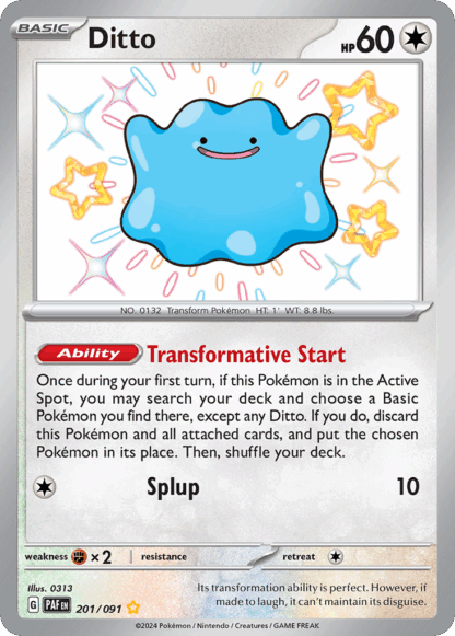 Ditto - Paldean Fates