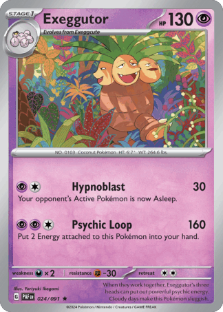 Exeggutor - Paldean Fates